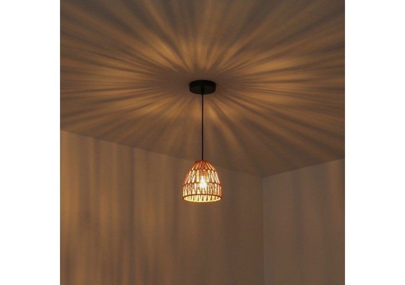 Suspension papier tressé "Rems"-E27 - LM188 - Barcelona LED Suspension papier tressé "Rems"-E27 - LM188 - Barcelona LED