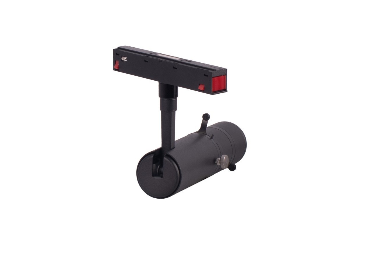 Projecteur faisceau ajustable sur rail magnétique 48V-10W-20 degrés -35 degrés - PMC-SHAP-SDIM-N-BC - Barcelona LED