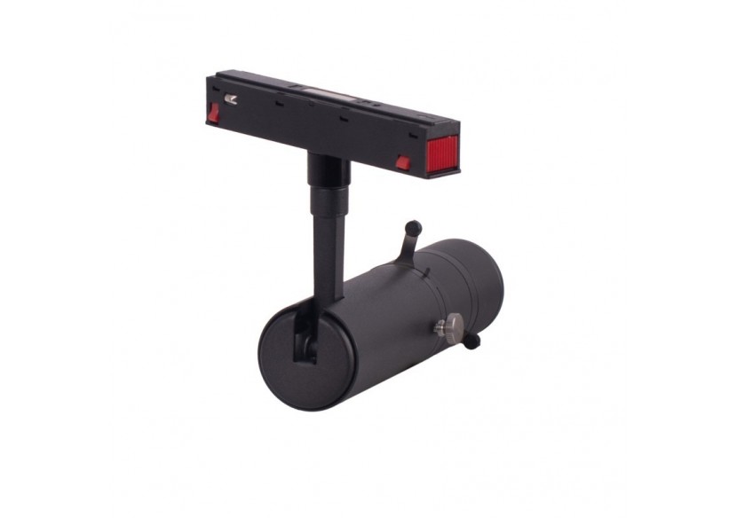 Projecteur faisceau ajustable sur rail magnétique 48V-10W-20 degrés -35 degrés - PMC-SHAP-SDIM-N-BC - Barcelona LED