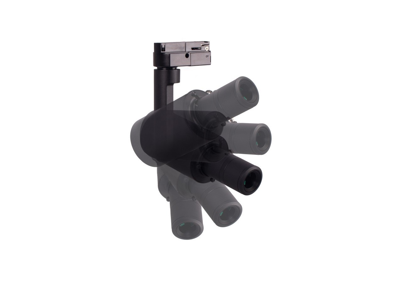 Projecteur faisceau ajustable sur rail monophasé-10W-20 degrés -35-Dimmable - B00560-MON-N-BC - Barcelona LED