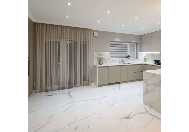 Collerette downlight carrée double orientable GU10 / MR16-Faible indice UGR-Coupe 75 x 150 mm - B922-GB - Barcelona LED 2