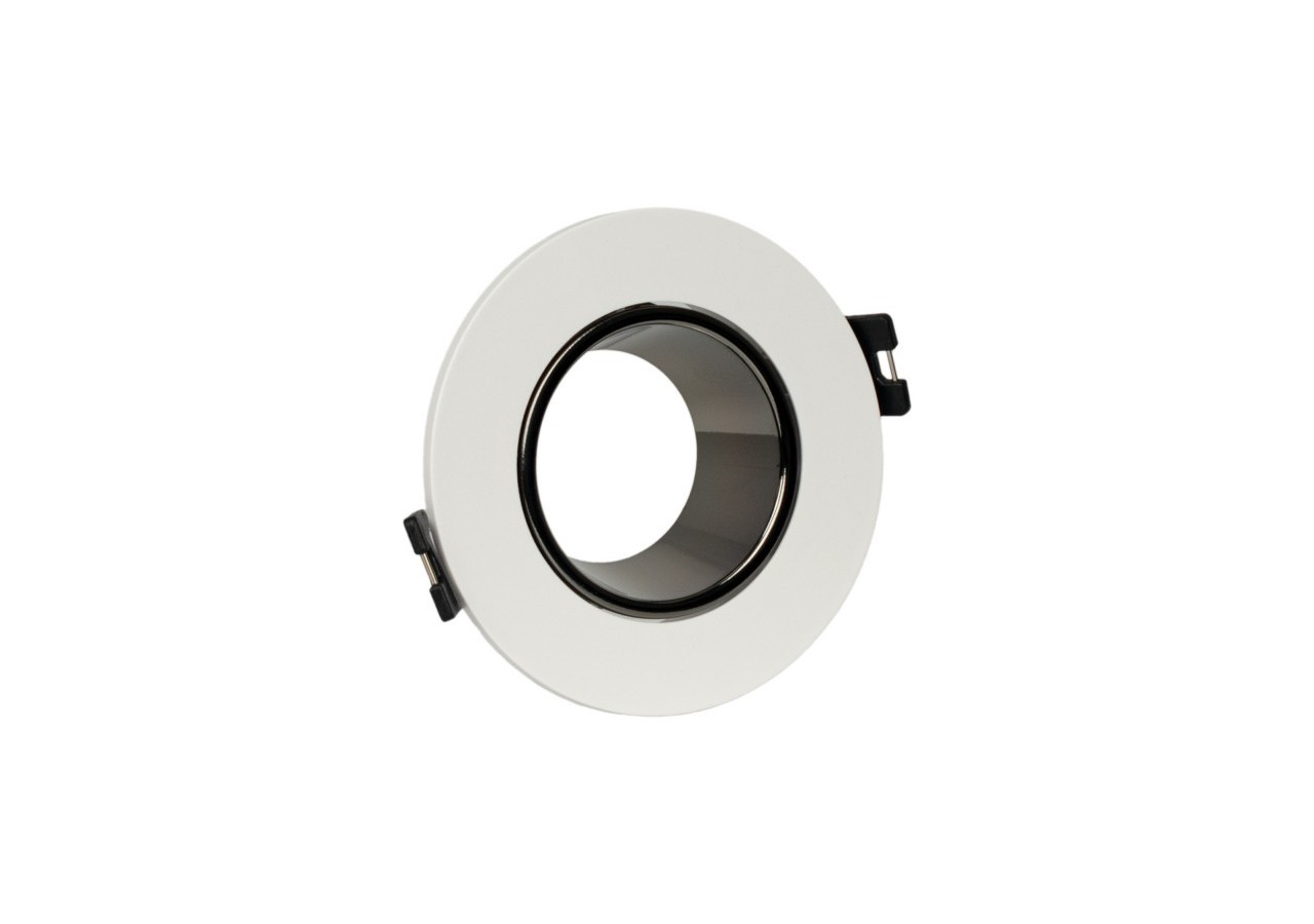 Collerette downlight ronde orientable GU10 / MR16-Faible UGR-Coupe diamètre 75 mm - B920-GB - Barcelona LED