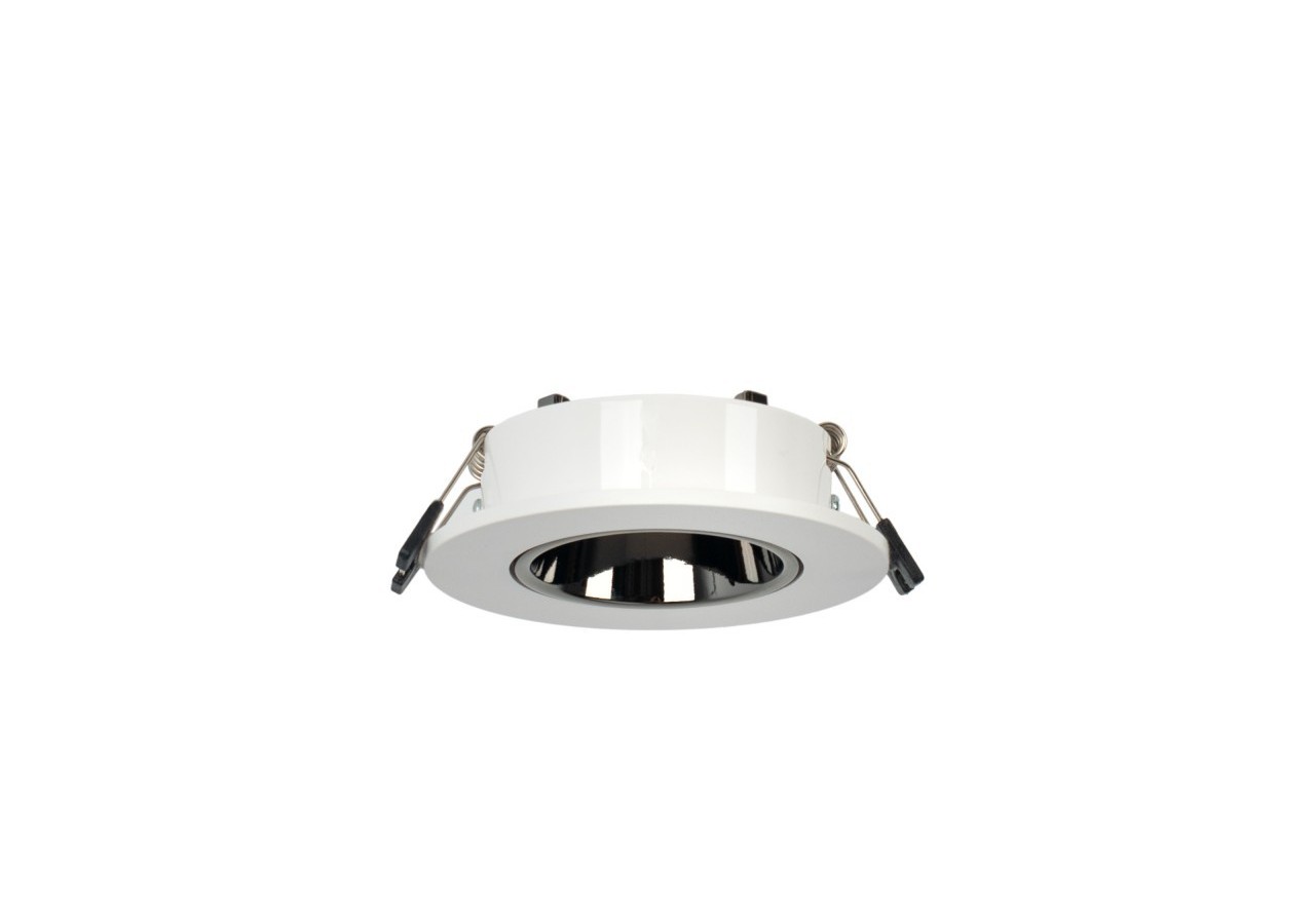 Collerette downlight ronde orientable GU10 / MR16-Faible UGR-Coupe diamètre 75 mm - B920-GB - Barcelona LED
