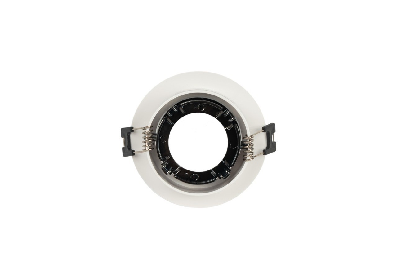 Collerette downlight ronde orientable GU10 / MR16-Faible UGR-Coupe diamètre 75 mm - B920-GB - Barcelona LED