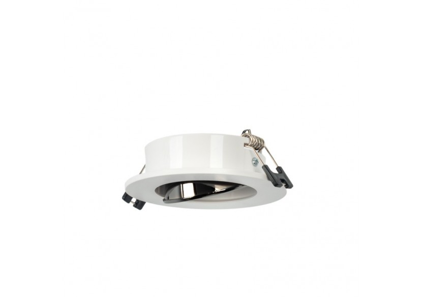 Collerette downlight ronde orientable GU10 / MR16-Faible UGR-Coupe diamètre 75 mm - B920-GB - Barcelona LED