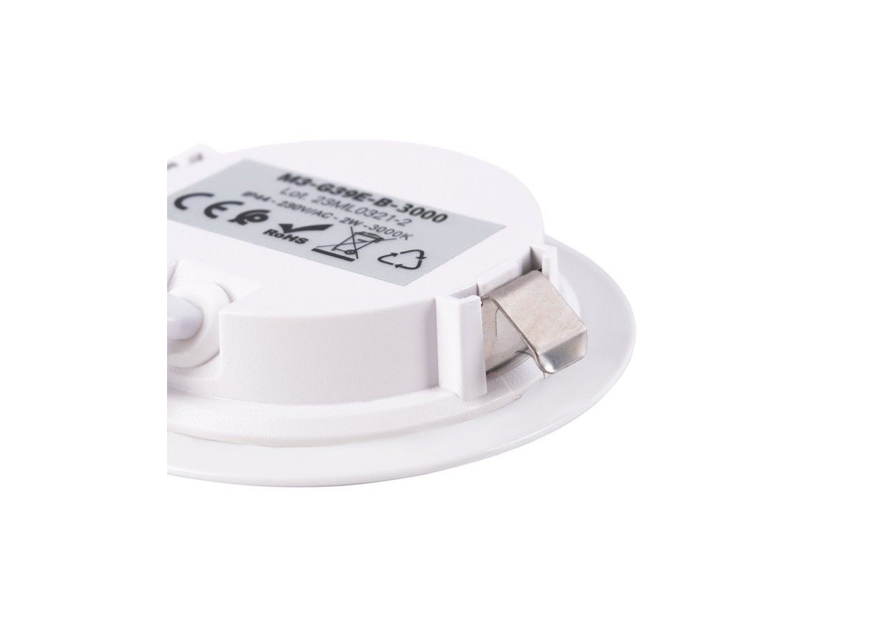 Spot LED encastré sous meuble 2W 220V AC-IP44 - M3-G39E-B-3000 - Barcelona LED