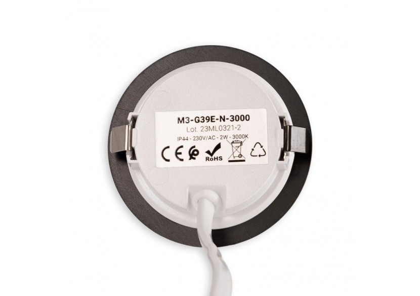 Spot LED encastré sous meuble 2W 220V AC-IP44 - M3-G39E-N-3000 - Barcelona LED