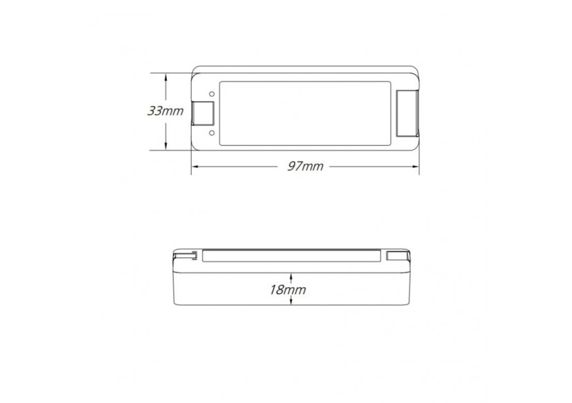 Contrôleur RGB / RGBW SPI pour rubans LED IC intelligents 5-24V-RF 2.4G - SK-SC - Barcelona LED