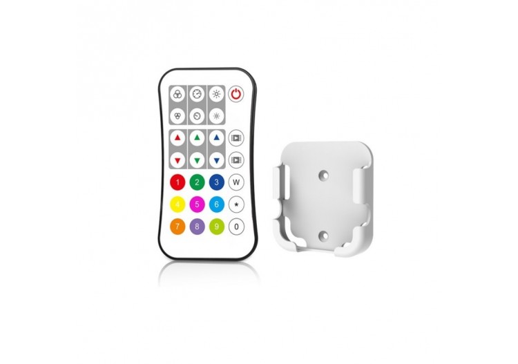 Télécommande pour contrôleur de ruban LED RGB/RGBW SPI IC-1 zone-RF 2.4G - SK-R9 - Barcelona LED