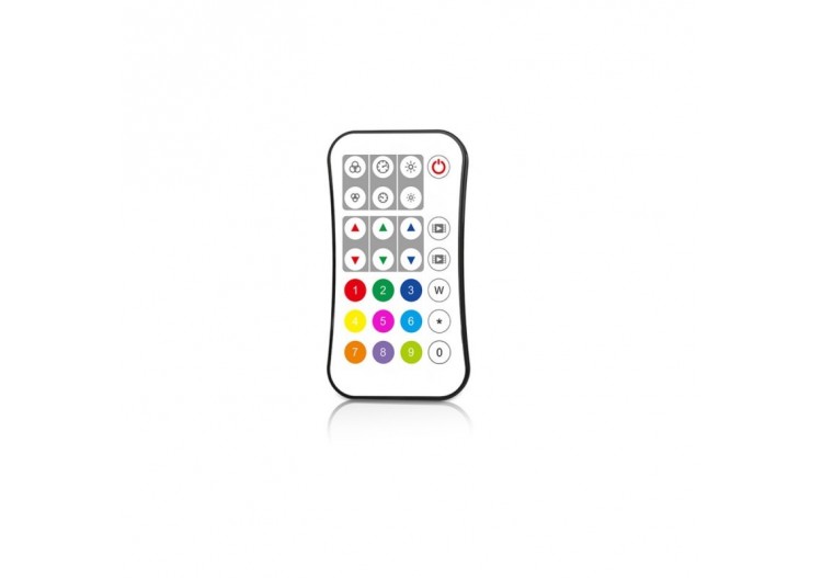 Télécommande pour contrôleur de ruban LED RGB/RGBW SPI IC-1 zone-RF 2.4G - SK-R9 - Barcelona LED 2