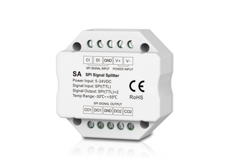 Répartiteur de signal RGB / RGBW-SPI-5-24V DC - SK-SA - Barcelona LED