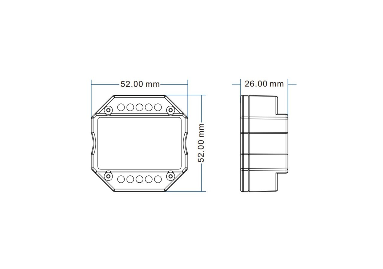 Répartiteur de signal RGB / RGBW-SPI-5-24V DC - SK-SA - Barcelona LED