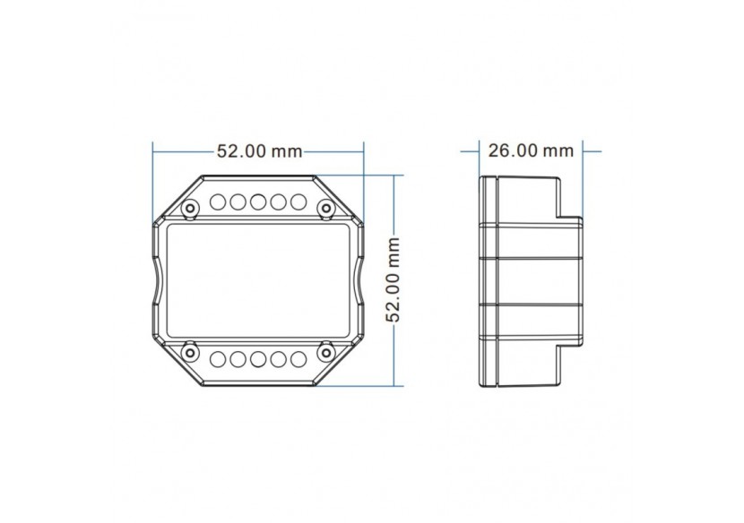 Répartiteur de signal RGB / RGBW-SPI-5-24V DC - SK-SA - Barcelona LED