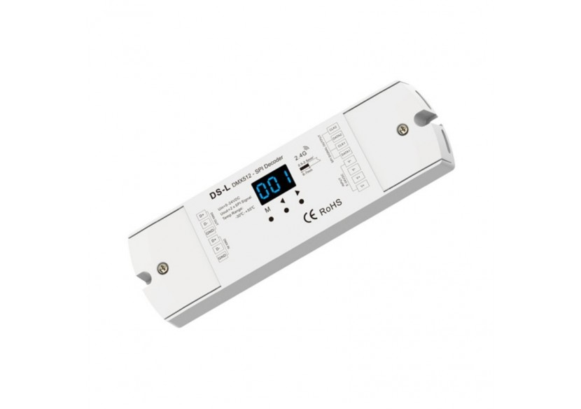 Décodeur DMX512 vers SPI Pixel 5-24V DC-Contrôleur RF - SK-DS-L - Barcelona LED