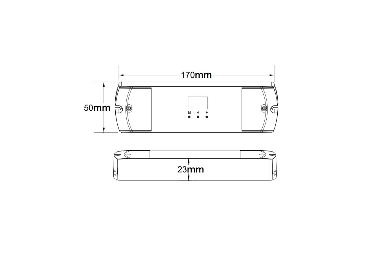 Décodeur DMX512 vers SPI Pixel 5-24V DC-Contrôleur RF - SK-DS-L - Barcelona LED