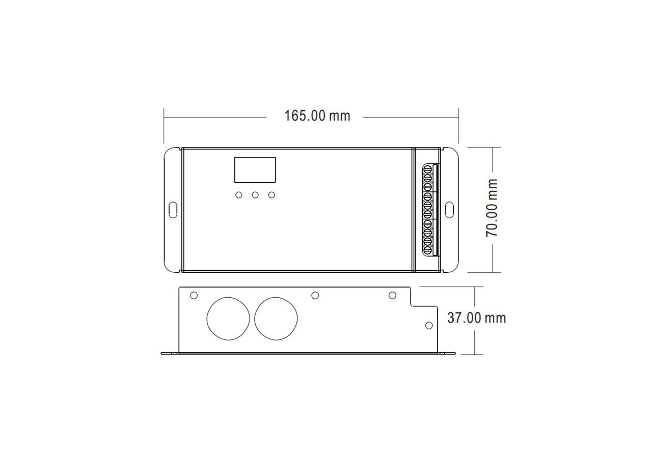 Décodeur DMX512 vers SPI Pixel 5-24V DC-Contrôleur RF - SK-DSA - Barcelona LED