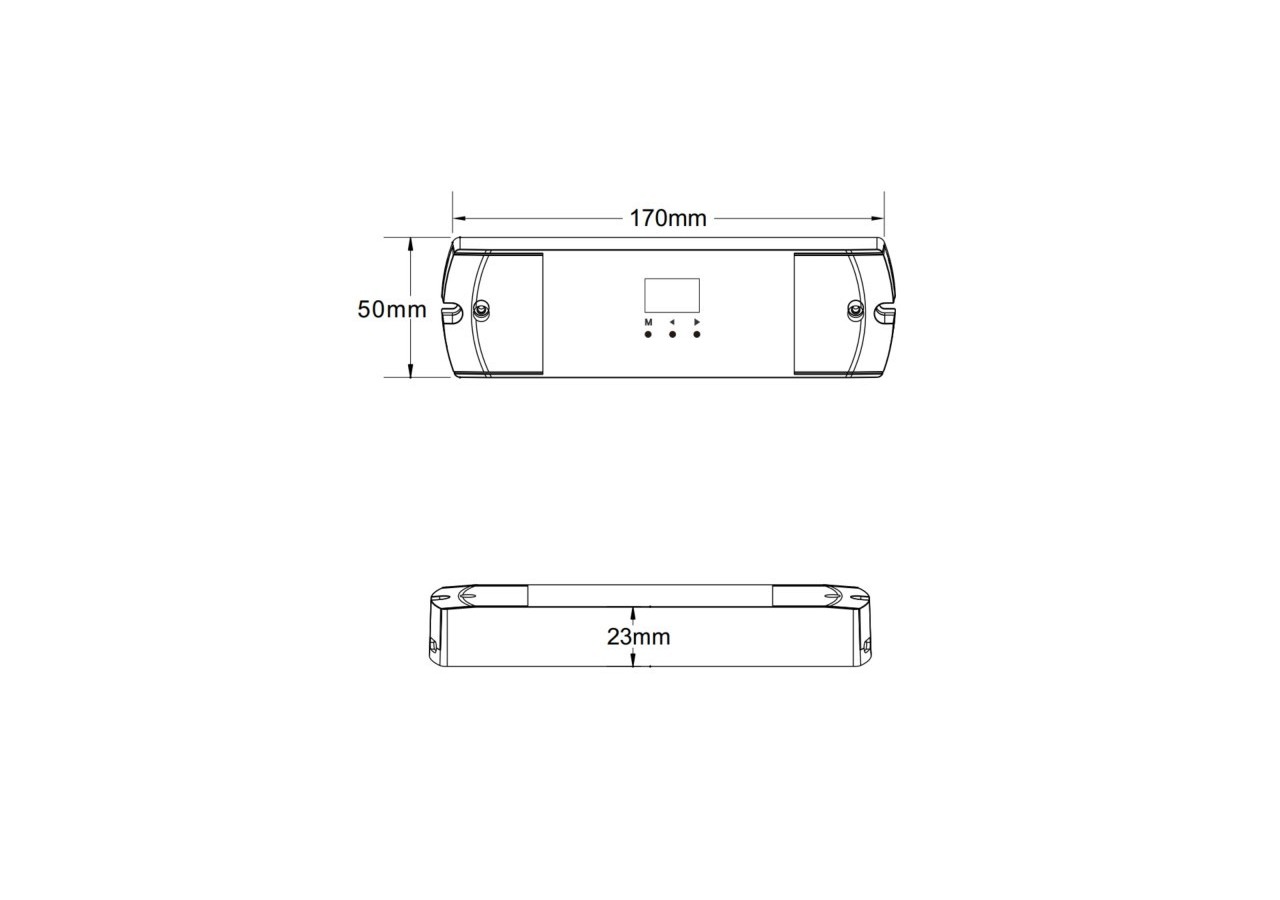Décodeur DMX512 12-24V DC-15A-1 Canal - SK-D1-L - Barcelona LED