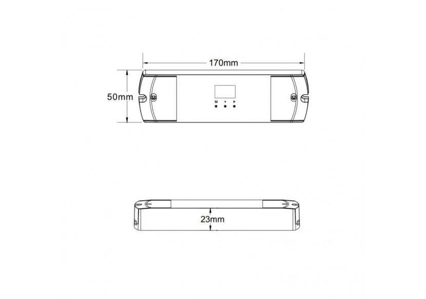 Décodeur DMX512 12-24V DC-15A-1 Canal - SK-D1-L - Barcelona LED
