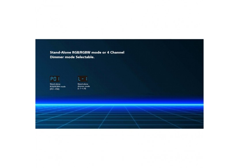 Décodeur DMX512 12-24V DC-5A/canal-4 Canaux - SK-D4-L - Barcelona LED