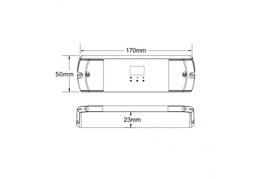 Décodeur DMX512 12-24V DC-5A/canal-4 Canaux - SK-D4-L - Barcelona LED
