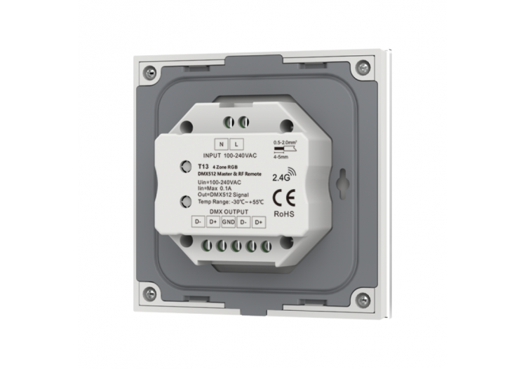 Contrôleur tactile DMX-4 zones-RGB - SK-T13 - Barcelona LED 2