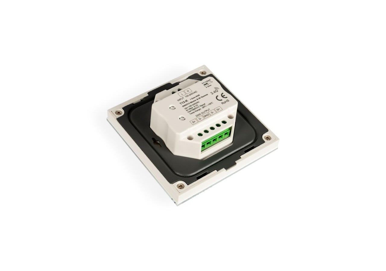 Variateur mural à molette DMX-1 zone-RGB - SK-T13-K - Barcelona LED