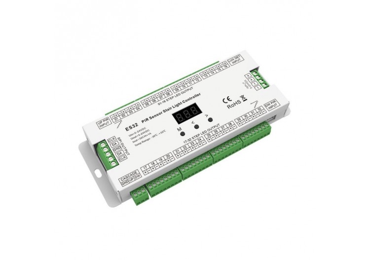 Contrôleur de lumière d'escalier avec capteur PIR - SK-ES32 - Barcelona LED