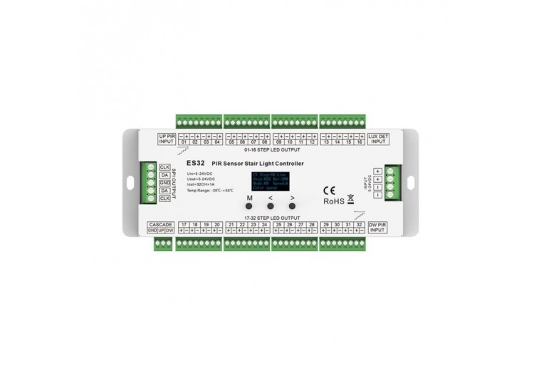 Contrôleur de lumière d'escalier avec capteur PIR - SK-ES32 - Barcelona LED 2