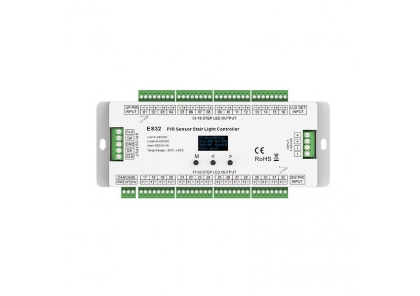 Contrôleur de lumière d'escalier avec capteur PIR - SK-ES32 - Barcelona LED