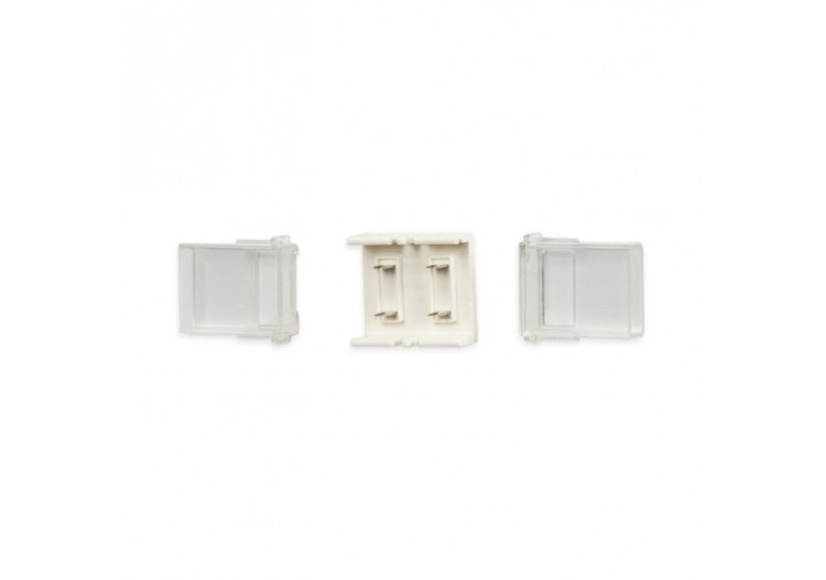 Connecteur droit étanche ruban LED COB 220V-2 broches-Ruban 12mm-IP67 - B1536-TT - Barcelona LED