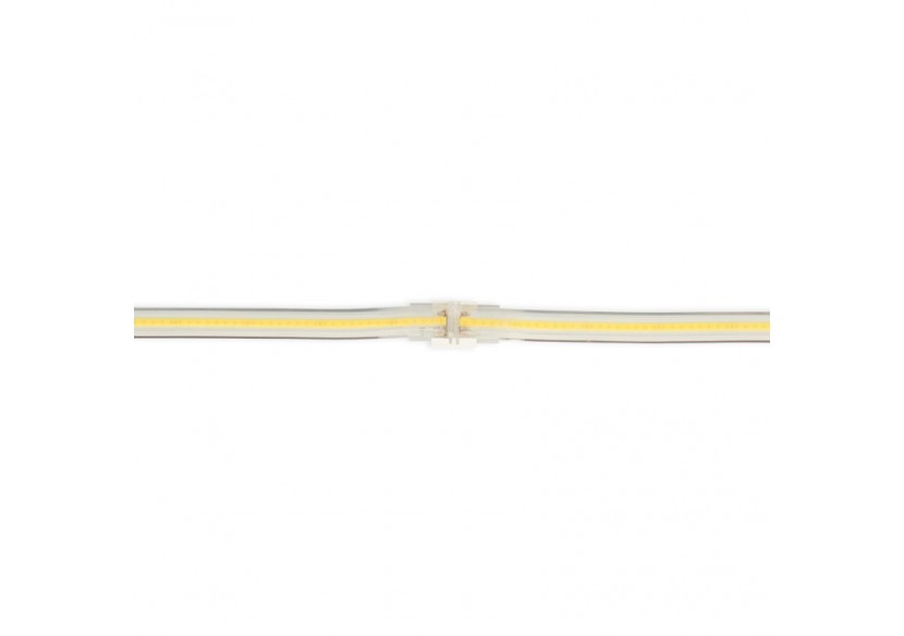 Connecteur droit étanche ruban LED COB 220V-2 broches-Ruban 12mm-IP67 - B1536-TT - Barcelona LED