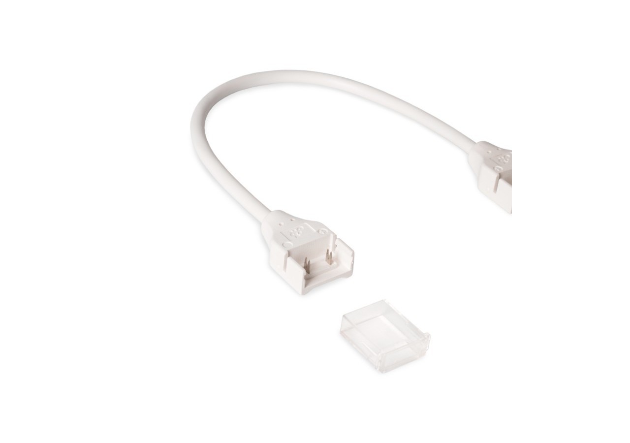 Connecteur étanche avec câble pour ruban LED COB 220V-2 broches-Ruban 12 mm-IP67 - B1536-CTT - Barcelona LED