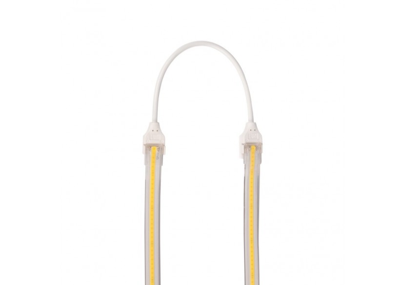 Connecteur étanche avec câble pour ruban LED COB 220V-2 broches-Ruban 12 mm-IP67 - B1536-CTT - Barcelona LED