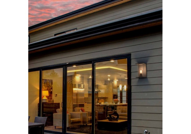 Applique murale extérieure en aluminium "Arzo"-IP44-E27 - L5066 - Barcelona LED 2