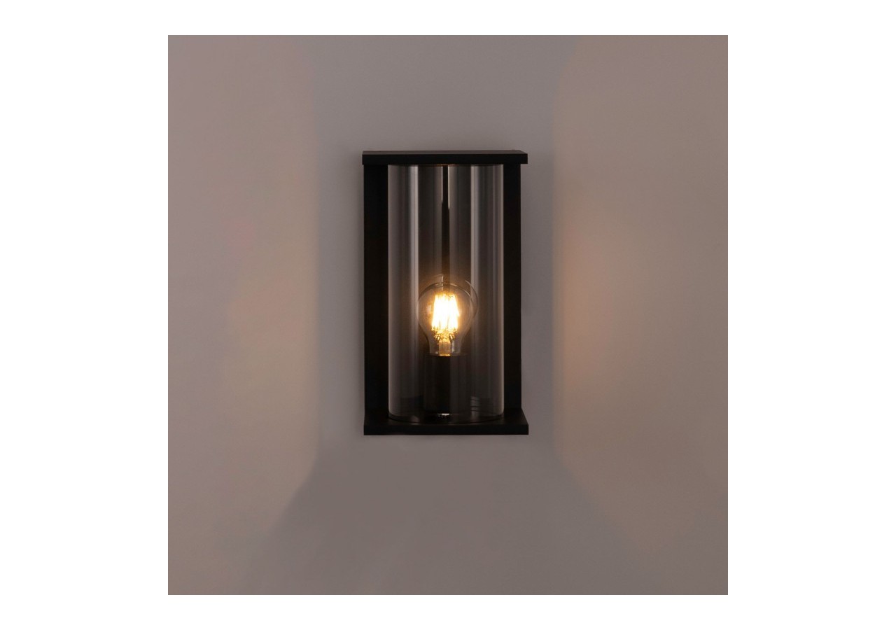 Applique murale extérieure en aluminium "Arzo"-IP44-E27 - L5066 - Barcelona LED