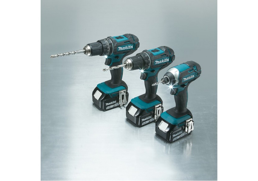 Perceuse visseuse 18 V Li-Ion 4 Ah usage quotidien - Makita : Confort'Mat