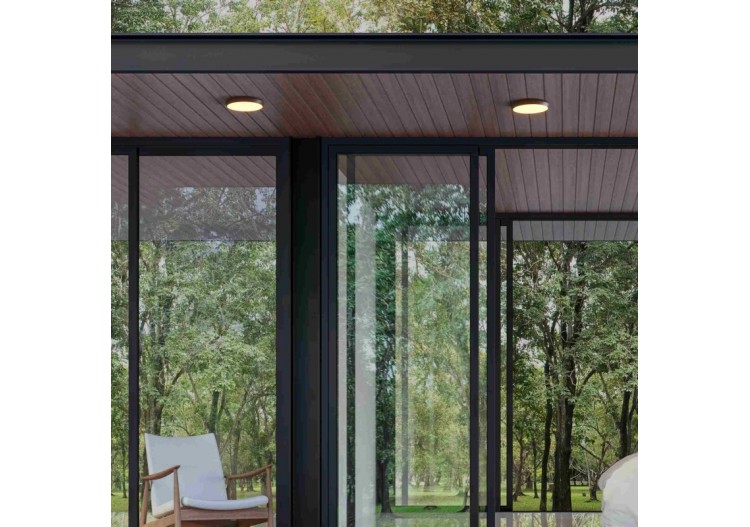 Plafonnier LED étanche CCT-30W-diamètre 35cm-3180lm-IP65 - B1760-30W-N - Barcelona LED 2