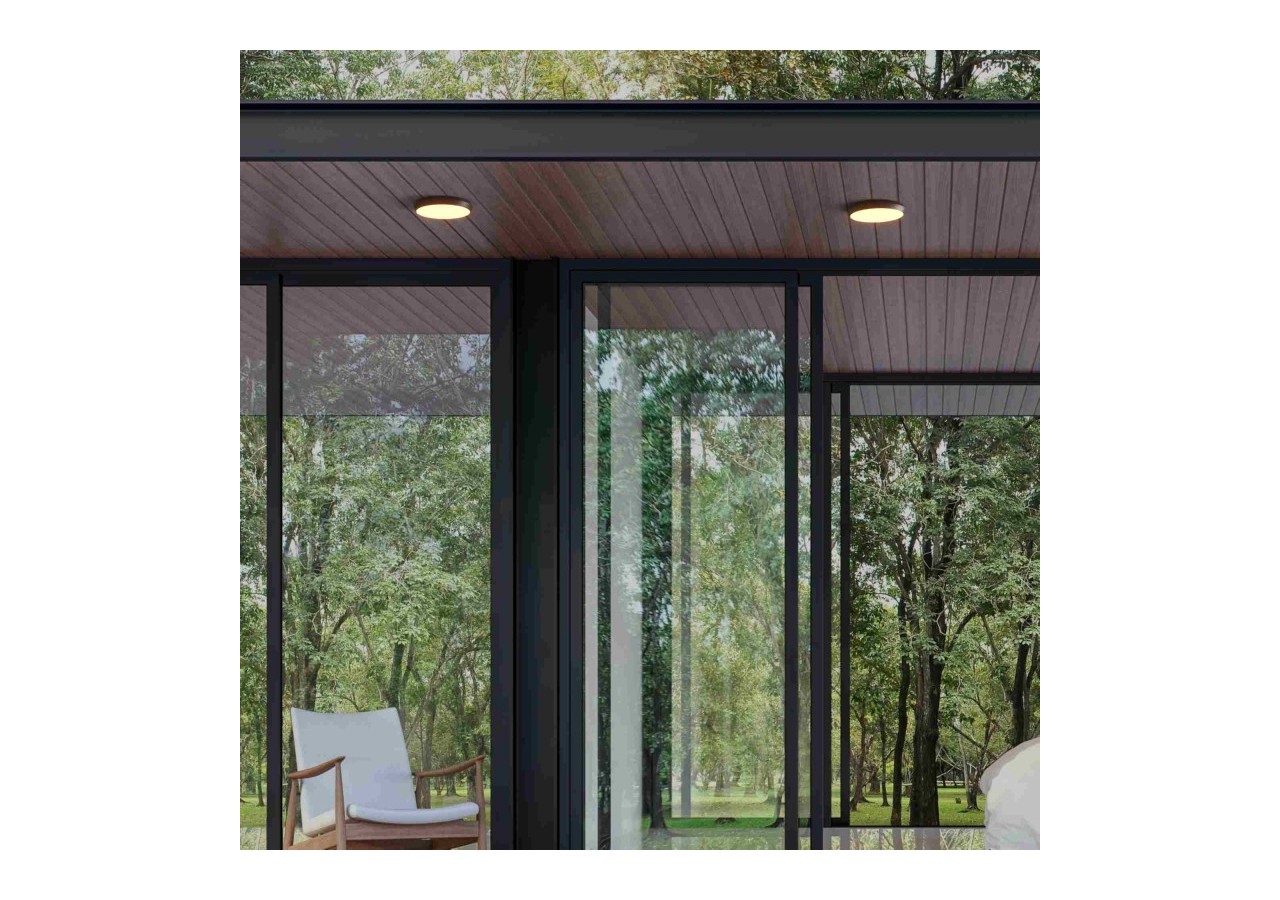 Plafonnier LED étanche CCT-30W-diamètre 35cm-3180lm-IP65 - B1760-30W-N - Barcelona LED