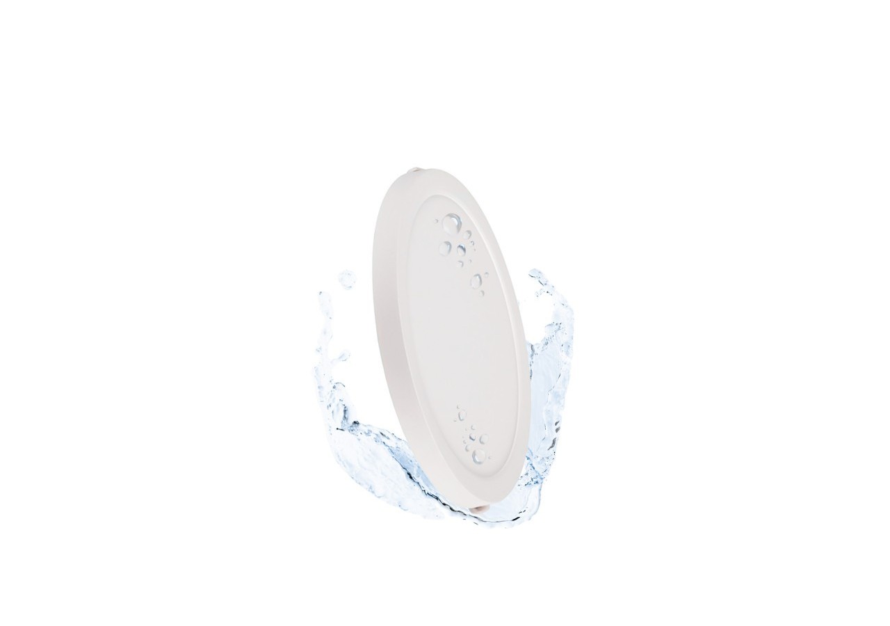 Plafonnier LED rond CCT extérieur 18W-diamètre 22,5cm-1450lm-IP44 - B1761-18W-B - Barcelona LED