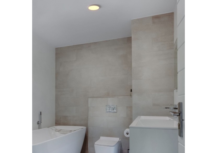 Plafonnier LED rond CCT extérieur 18W-diamètre 22,5cm-1450lm-IP44 - B1761-18W-B - Barcelona LED Plafonnier LED rond CCT extérieur 18W-diamètre 22,5cm-1450lm-IP44 - B1761-18W-B - Barcelona LED