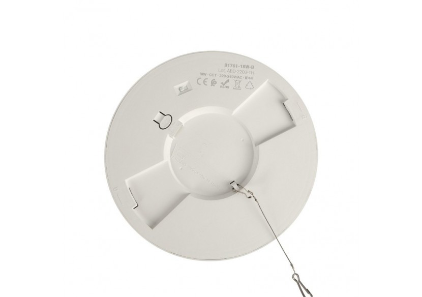 Plafonnier LED rond CCT extérieur 18W-diamètre 22,5cm-1450lm-IP44 - B1761-18W-B - Barcelona LED Plafonnier LED rond CCT extérieur 18W-diamètre 22,5cm-1450lm-IP44 - B1761-18W-B - Barcelona LED