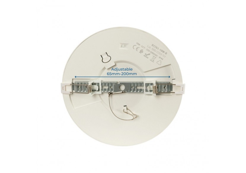 Plafonnier LED rond CCT extérieur 18W-diamètre 22,5cm-1450lm-IP44 - B1761-18W-B - Barcelona LED Plafonnier LED rond CCT extérieur 18W-diamètre 22,5cm-1450lm-IP44 - B1761-18W-B - Barcelona LED