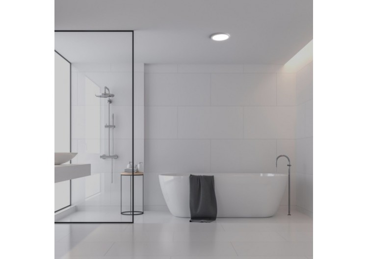 Plafonnier LED rond CCT extérieur 24W-diamètre 30cm-2300lm-IP44 - B1761-24W-B - Barcelona LED 2