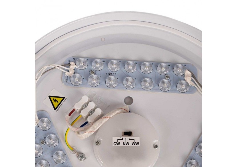 Plafonnier LED rond CCT en saillie 18W-diamètre 35cm-1470lm-IP20 - B1762-18W-B - Barcelona LED Plafonnier LED rond CCT en saillie 18W-diamètre 35cm-1470lm-IP20 - B1762-18W-B - Barcelona LED
