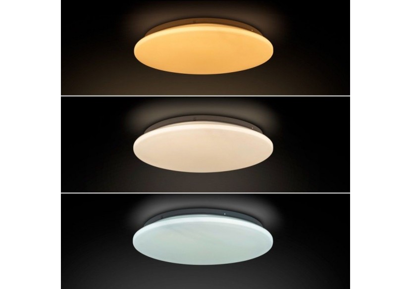 Plafonnier LED rond CCT en saillie 18W-diamètre 35cm-1470lm-IP20 - B1762-18W-B - Barcelona LED Plafonnier LED rond CCT en saillie 18W-diamètre 35cm-1470lm-IP20 - B1762-18W-B - Barcelona LED