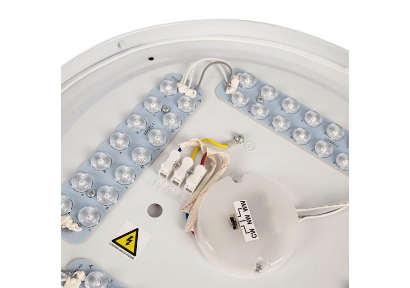 Plafonnier LED rond CCT en saillie 24W-diamètre 38cm-1780lm-IP20 - B1762-24W-B - Barcelona LED Plafonnier LED rond CCT en saillie 24W-diamètre 38cm-1780lm-IP20 - B1762-24W-B - Barcelona LED