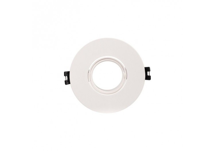 Collerette downlight ronde orientable GU10 / MR16-Coupe diamètre 75 mm - B978-R-B - Barcelona LED