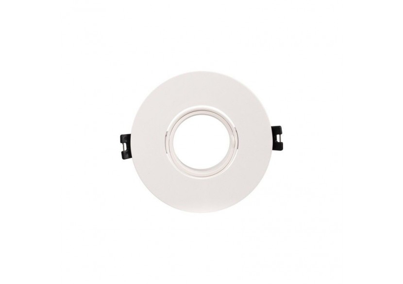 Collerette downlight ronde orientable GU10 / MR16-Coupe diamètre 75 mm - B978-R-B - Barcelona LED Collerette downlight ronde orientable GU10 / MR16-Coupe diamètre 75 mm - B978-R-B - Barcelona LED