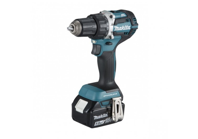 Perceuse visseuse 18 V Li-Ion 5 Ah usage intensif - Makita : Confort'Mat