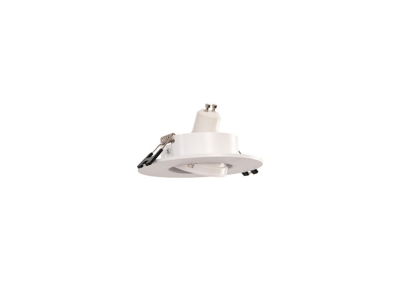 Collerette downlight ronde orientable GU10 / MR16-Coupe diamètre 75 mm - B978-R-B - Barcelona LED